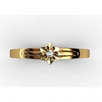 купить золотое обручальное кольцо  в москве недорого