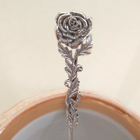 ложки чайные роза