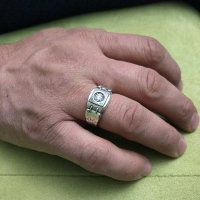 браслет кольцо +из серебра